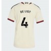 Manchester United Matthijs de Ligt #4 Tredjedrakt Kvinner 2026-27 Kortermet